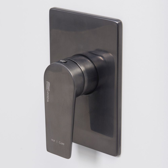 Смеситель для душа WasserKraft Wiese 8451, оружейная сталь - фото 3