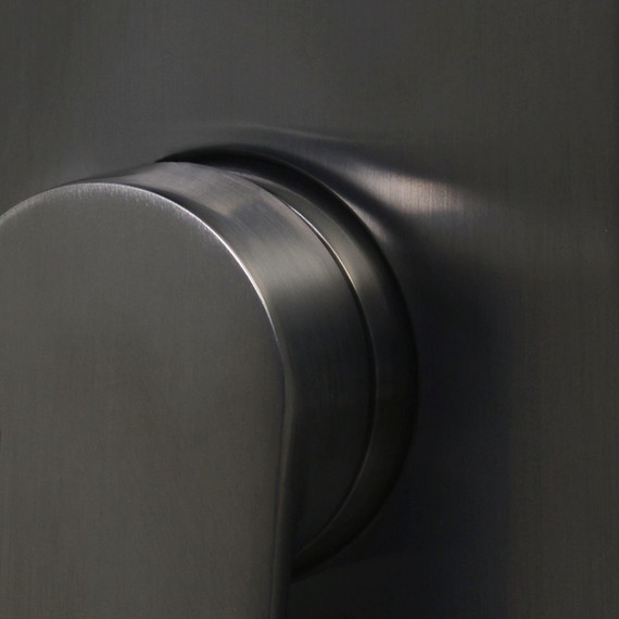 Смеситель для душа WasserKraft Wiese 8451, оружейная сталь - фото 4