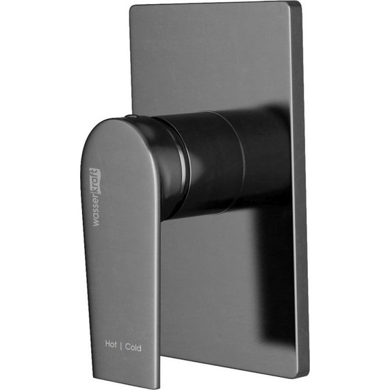 Смеситель для душа WasserKraft Wiese 8451, оружейная сталь - фото 