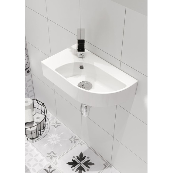 Раковина подвесная Cersanit Cameo 45 см L А63405 - фото 4