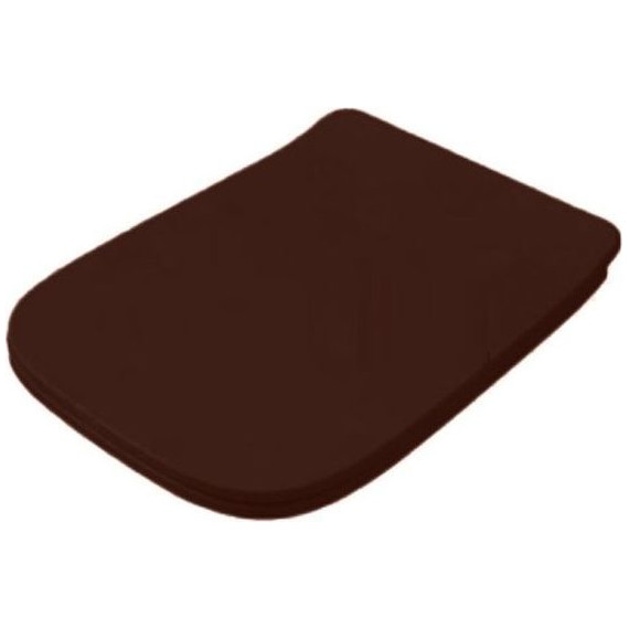 Сиденье с крышкой для унитаза Artceram A16 микролифт ASA001 39 71 marrone cocoa/cr - фото 