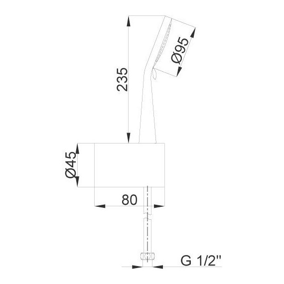 Душевой гарнитур Azario AZ-15786010 - фото 2