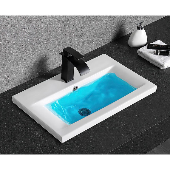 Раковина врезная на столешницу CeramaLux N 70 см 9393-70 - фото 2