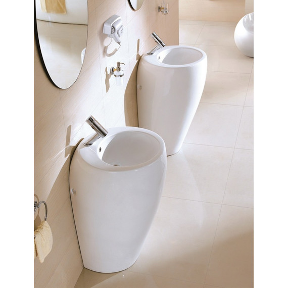 Раковина напольная CeramaLux N 52 см 1001 - фото 2