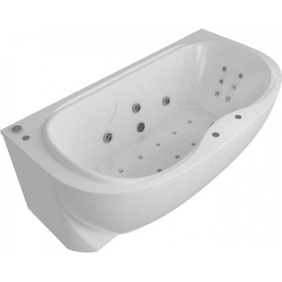 Ванна гидро-аэромассажная Aquatek Мелисса 180x95 см - фото 2