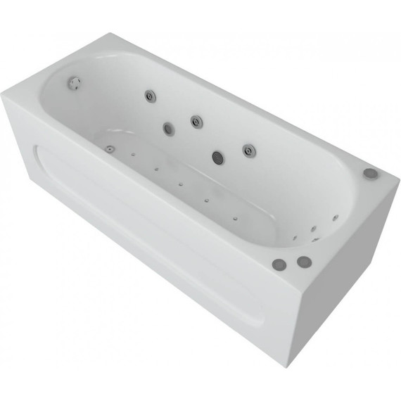 Ванна гидро-аэромассажная Aquatek Оберон 180x80 см - фото 