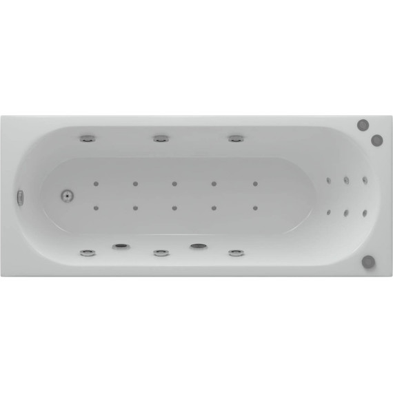 Ванна гидро-аэромассажная Aquatek Оберон 160x70 см - фото 2