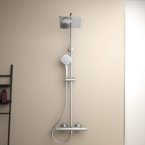 Душевая стойка с термостатом Ideal Standard Ceratherm T100 A7240AA - фото 3