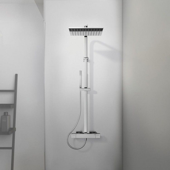 Душевая стойка с термостатом Ideal Standard Ceratherm C100 A7542AA - фото 3