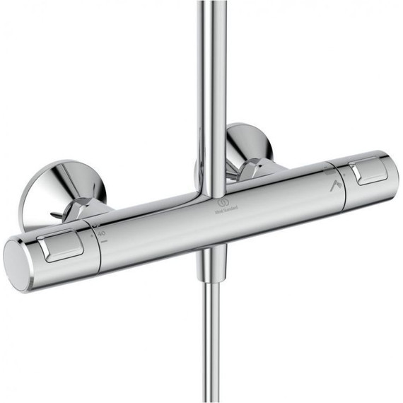 Душевая стойка с термостатом Ideal Standard Ceratherm T25 A7701AA - фото 2