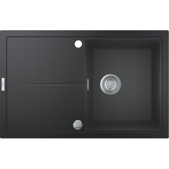 Кухонная мойка Grohe K400 78 см 31639AP0, чёрный - фото 2