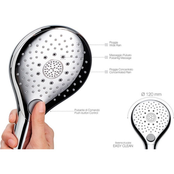 Душевой гарнитур Bossini Syncronia C12033.030 - фото 10