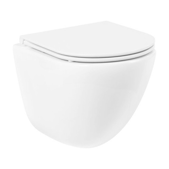 Инсталляция Grohe Rapid SL с подвесным безободковым унитазом BelBagno Amanda - фото 2