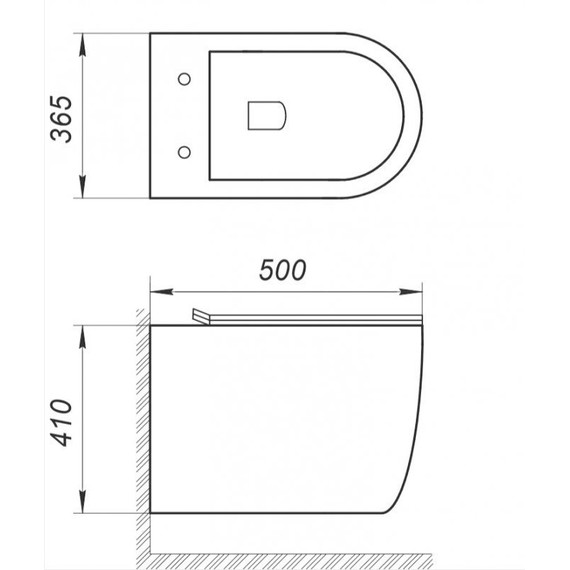 Инсталляция Grohe Rapid SL с подвесным безободковым унитазом BelBagno Amanda - фото 11
