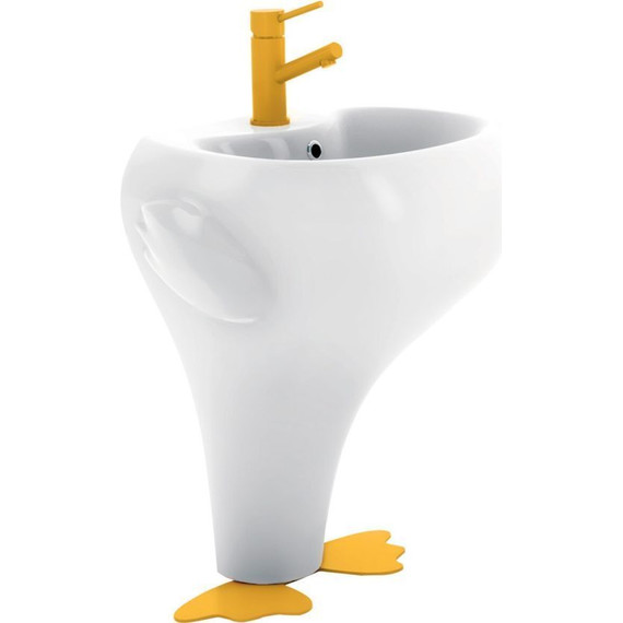 Раковина напольная детская Creavit Ducky 52 см DC052.00000 - фото 