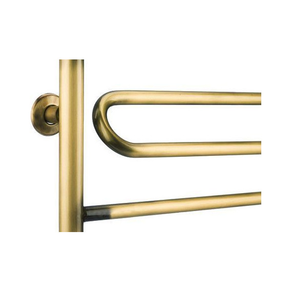 Полотенцесушитель водяной Domoterm Офелия АБР П9 500х700 мм, античная бронза - фото 2