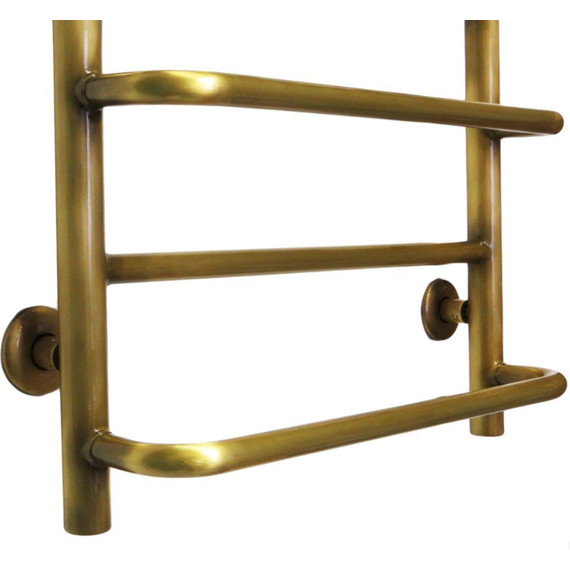 Полотенцесушитель водяной Domoterm Орфей АБР П7 500х700 мм, античная бронза - фото 3