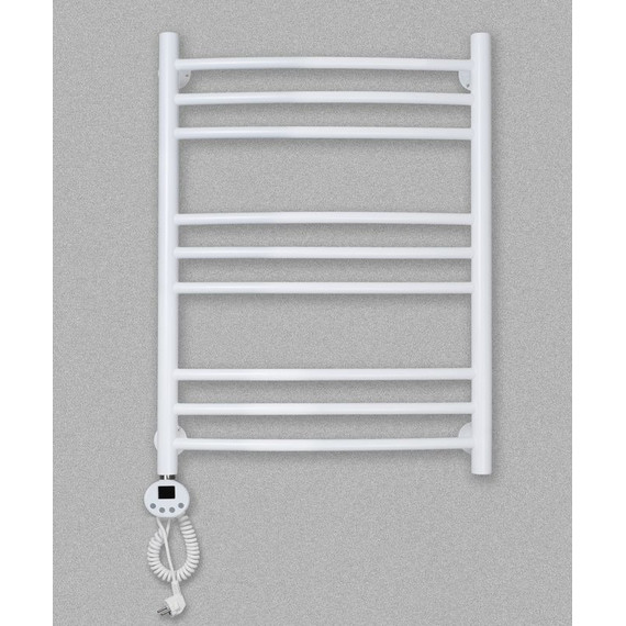 Полотенцесушитель электрический Domoterm Калипсо БЕЛ П9 500х700 мм EL, белый - фото 3
