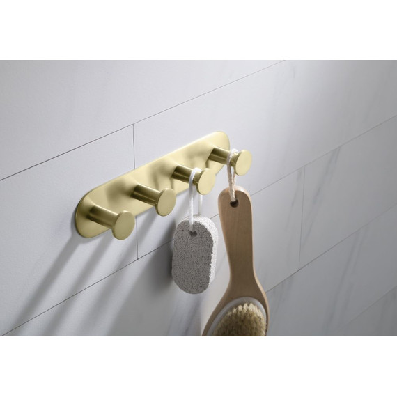 Набор крючков Timo Saona 13015/17, цвет золото матовое - фото 2