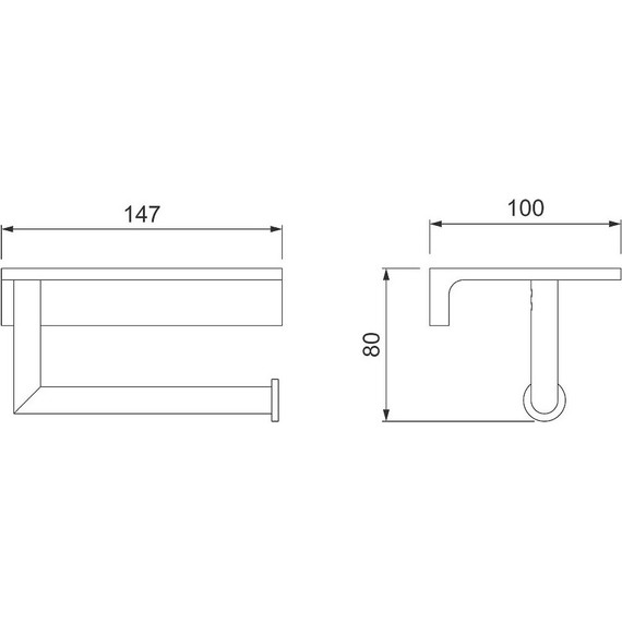 Держатель для туалетной бумаги Timo Selene 13043/17, цвет золото матовое - фото 2