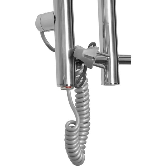 Полотенцесушитель электрический Domoterm Танго DMT-109-V4 П4 360х920 мм (возможность скрытого подключения) EK L - фото 3