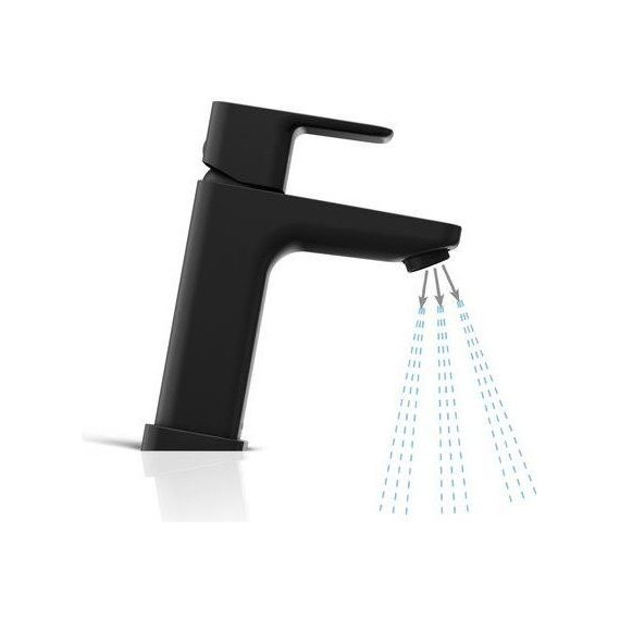 Смеситель для раковины Ravak 10° Free TD F 012.20 X070148, чёрный матовый - фото 3