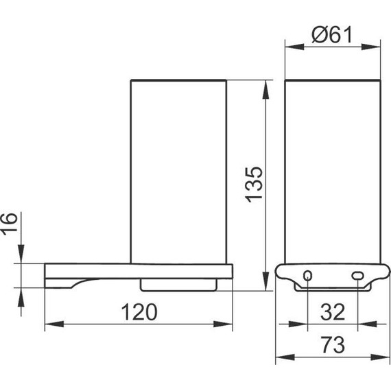 Стакан для зубных щеток Keuco Edition 400 11550019000 - фото 6
