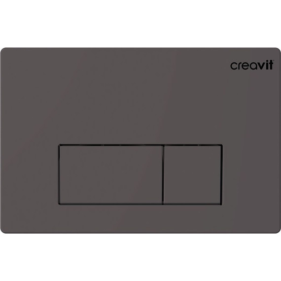 Кнопка смыва Creavit Arc GP8002.04, антрацит матовый - фото 