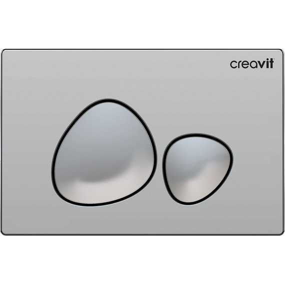 Кнопка смыва Creavit Spa GP7004.00, хром глянец - фото 