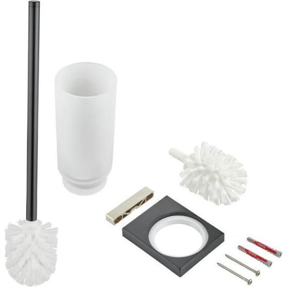 Ёршик для унитаза Keuco Edition 11 11164139000, цвет хром чёрный - фото 5