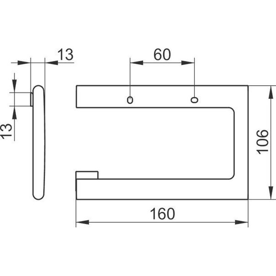 Держатель для туалетной бумаги Keuco Edition 400 11562010000 - фото 4