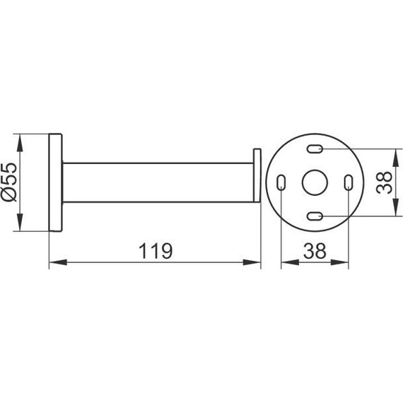Держатель для туалетной бумаги Keuco Plan 14963010000 - фото 2