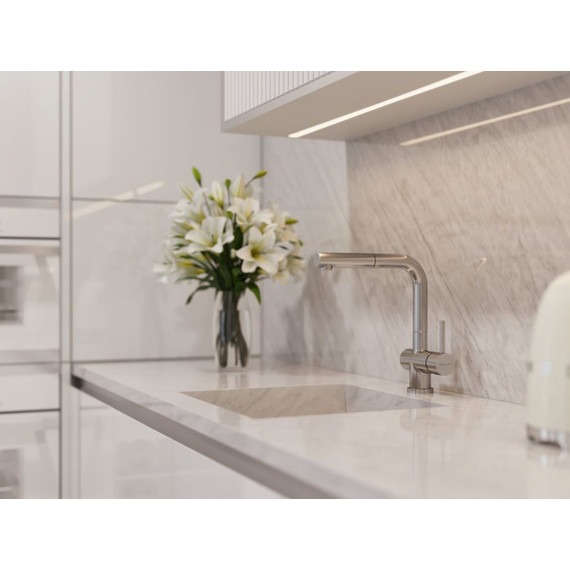 Кухонная мойка Omoikiri Kasen 48-26 INT IN (4997056) 1,2 мм, нержавеющая сталь, Цвет производителя: нержавеющая сталь - фото 5