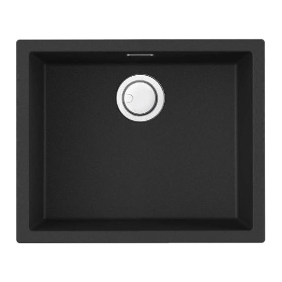 Кухонная мойка Omoikiri Yamakawa 55-U/I GB 4993780, чёрный, Цвет производителя: чёрный - фото 