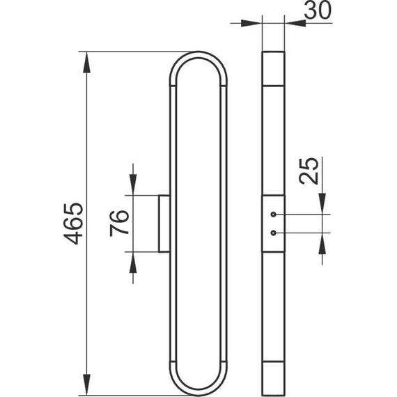 Полотенцедержатель Keuco Edition 300 30070010000 - фото 4