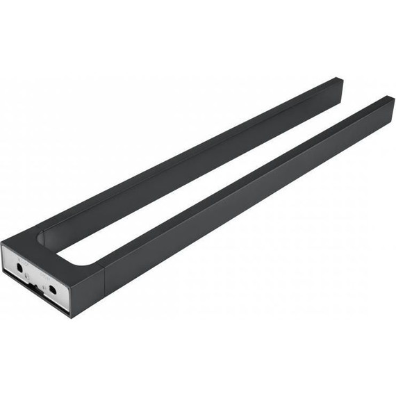 Полотенцедержатель Keuco Edition 11 11118130000, цвет хром чёрный - фото 3