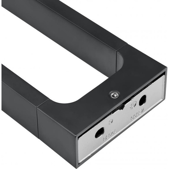 Полотенцедержатель Keuco Edition 11 11118130000, цвет хром чёрный - фото 4