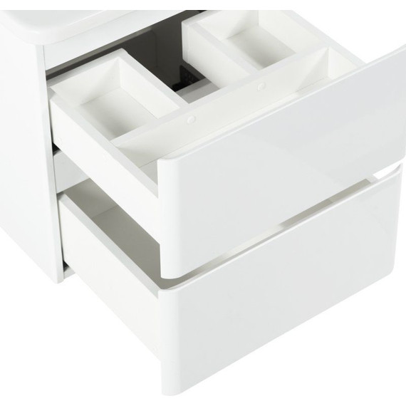 Тумба подвесная с раковиной BelBagno ALBANO-CER-500-2C-SO-PS 50 см, Pino Scania, Цвет фасада: Pino Scania - фото 4