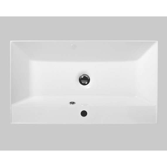 Тумба подвесная с раковиной BelBagno VITTORIA-700-2C-SO-GO-P 70 см, Grigio Opaco - фото 3