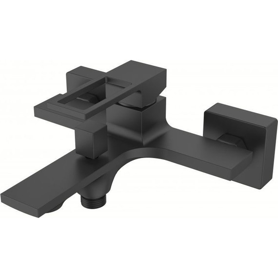 Смеситель для ванны BelBagno Luce LUC-VAS-NERO, черный матовый, Цвет производителя: чёрный матовый - фото 