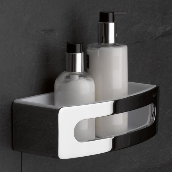 Полка Keuco Elegance 11658010000, цвет хром/белый - фото 3