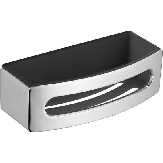 Полка Keuco Elegance 11658010001, цвет хром/антрацит - фото 