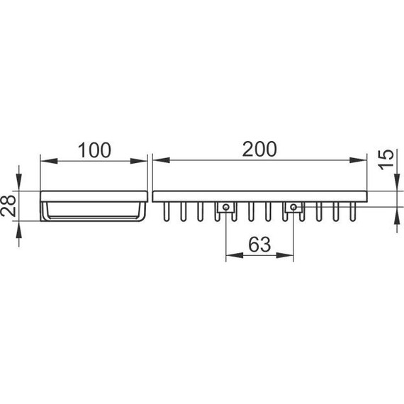 Мыльница Keuco Seifenkorbe 24902010000 - фото 2