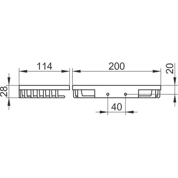 Мыльница Keuco Seifenkorbe 24942010000 - фото 2
