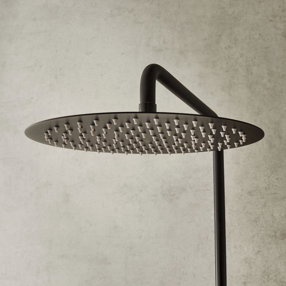 Душевая стойка с термостатом Jacob Delafon Metro E26589-BL, черный матовый - фото 4