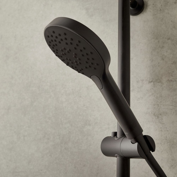 Душевая стойка с термостатом Jacob Delafon Metro E26589-BL, черный матовый - фото 5