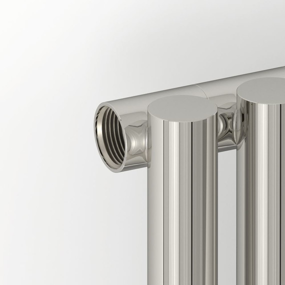 Радиатор Сунержа Эстет-1 90х500 мм (2 секции) 00-0301-5002 универсальное подключение - фото 2