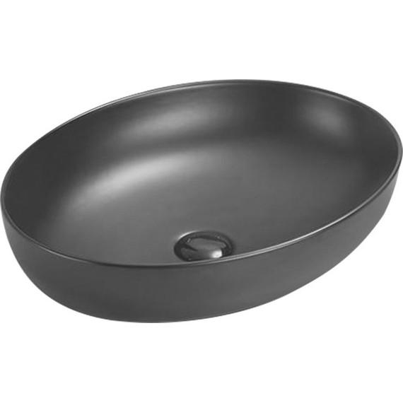 Раковина-чаша SantiLine 51 см SL-1104MB, черный матовый - фото 