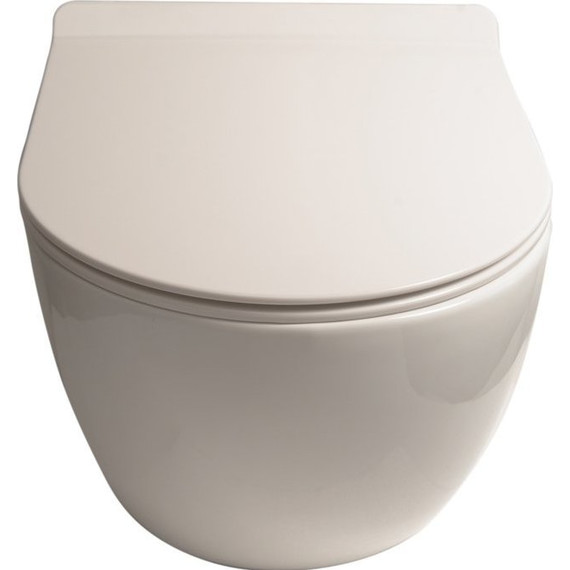 Унитаз-биде подвесной безободковый SantiLine SL-5002SM-BD с крышкой микролифт - фото 3