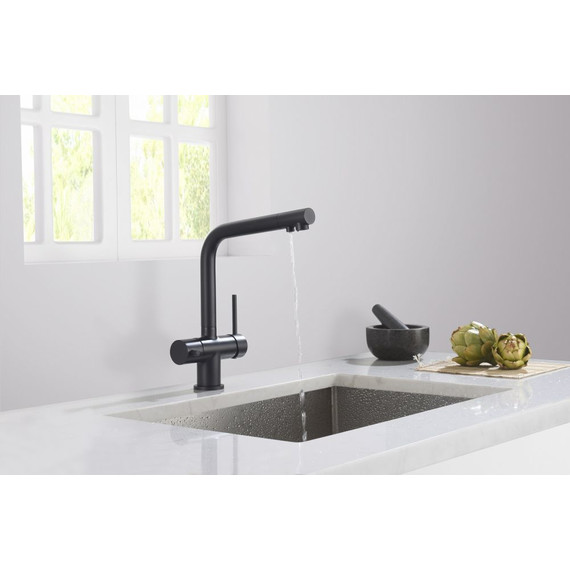 Смеситель для кухни Timo Saona 2396/03F, черный матовый - фото 3